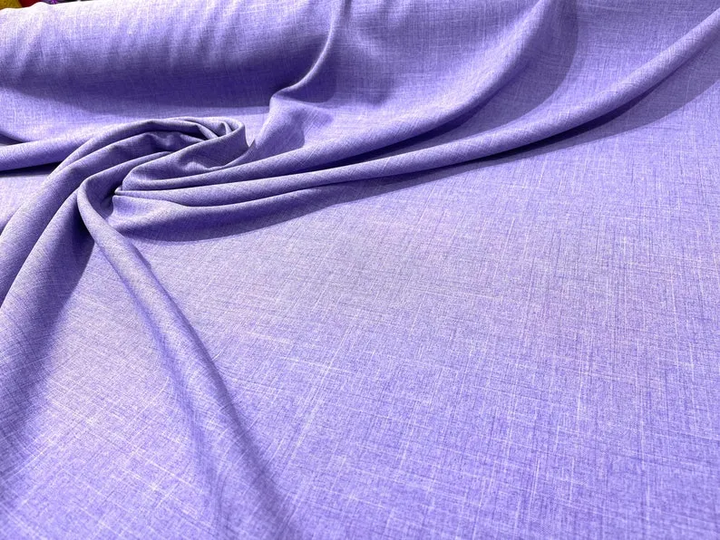 Two-Tone Melange Poplin 58” Wide/ Polyester Poplin Fabric