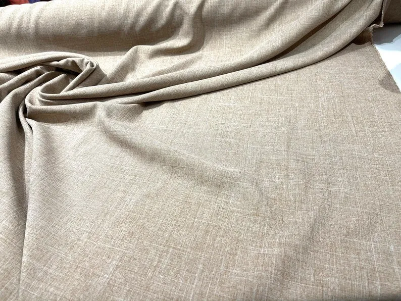 Two-Tone Melange Poplin 58” Wide/ Polyester Poplin Fabric