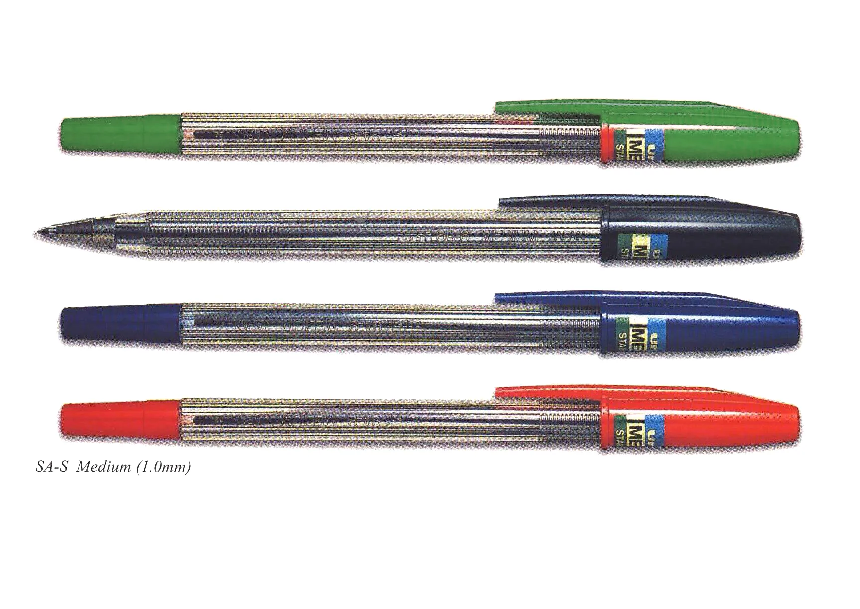 UNI SAS 1.0mm Medium Pen - Red