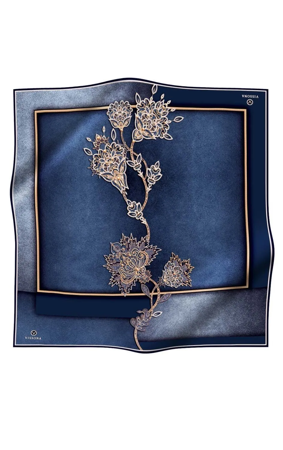 Vissona Nura Silk Twill Scarf No. 8