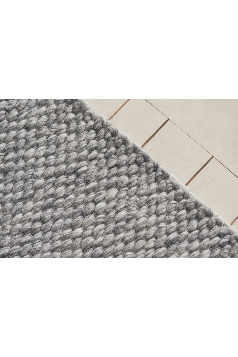 Wool Neutral-Colored Carpet 6'7" x 9'10" | Bolia Scandinavia